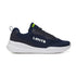 Sneakers blu navy con dettagli lime Levi's Ivette, Donna, SKU k232000150, Immagine 0